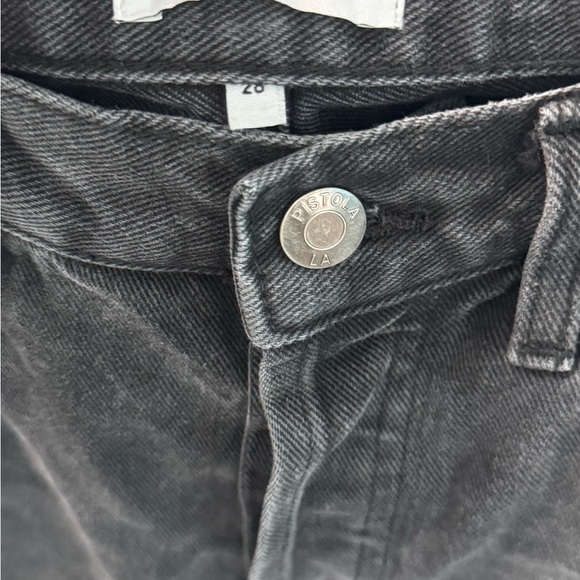 Pistola Black Distressed Jeans size 28 - Picture 4 of 5